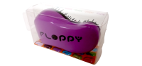Cepillo Floppy desenredante Violeta-Negro - Imagen 4