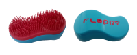 Cepillo Floppy desenredante Celeste-Fucsia - Imagen 2