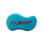 Cepillo Floppy desenredante Celeste-Fucsia